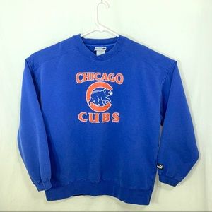 Puma XL Chicago Cubs Sweatshirt Blue